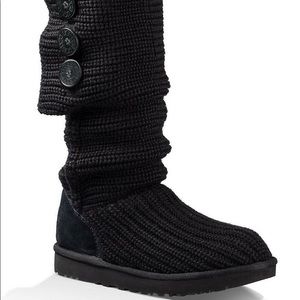 Ugg Sweater Button Boots